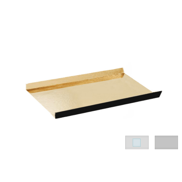 Lade met gevouwen deeg achtergronden kaart